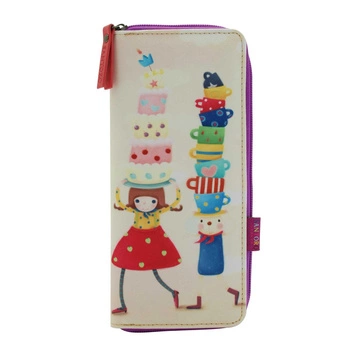 Portmonetka, Saszetka, - Santoro Kori Kumi - Tea Party