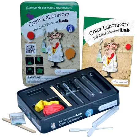 Zestaw do robienia eksperymentów The Purple Cow - Laboratorium kolorów