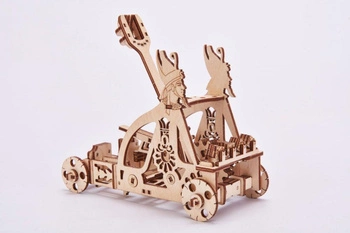 Puzzle mechaniczne 3D Wood Trick katapulta
