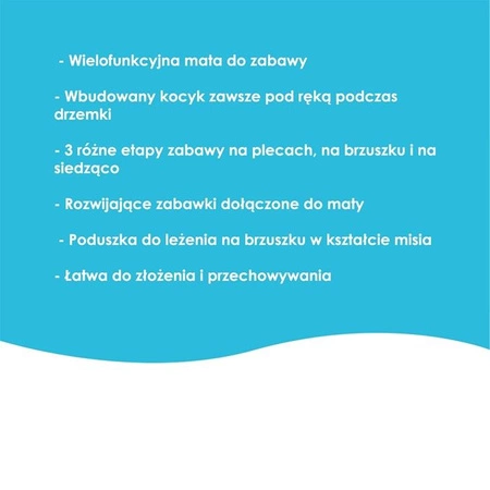 Yookidoo Gymotion Mata Edukacyjna Play Nap