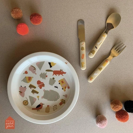 Zestaw sztućców dla dziecka, 3 el., Przygoda! | Maison Petit Jour®