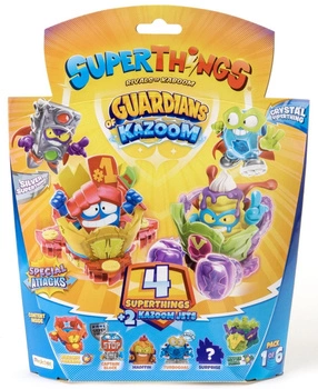 SuperThings 4 Guardians of Kazoom Blister 4 Pack