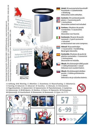 Ravensburger Puzzle 3D Przybornik na Biurko Harry Potter 54 el.