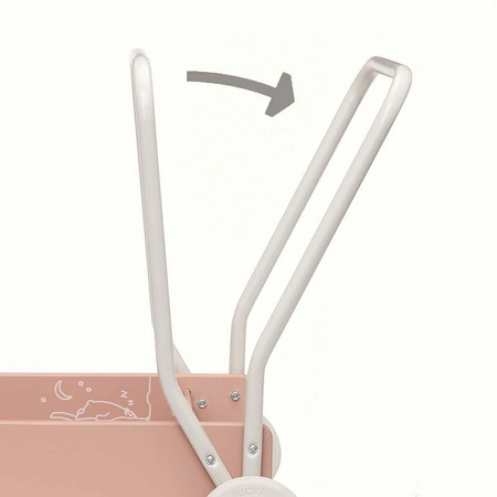 Chodzik/pchacz Micki różowy