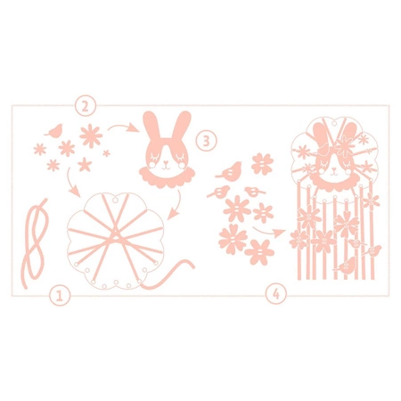 Zrób to sam - ŁAPACZ SNÓW KRÓLIK DJ07966