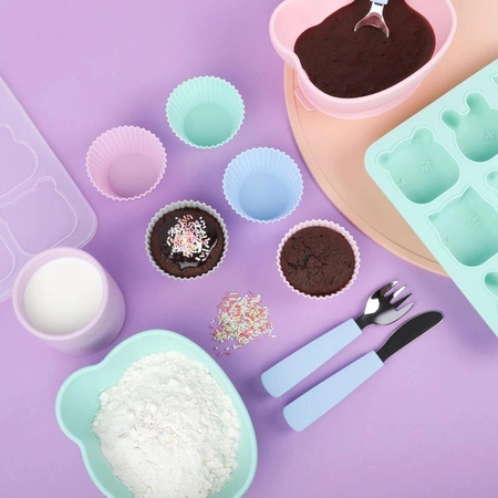 Sztućce stalowe We Might Be Tiny - Powder Blue