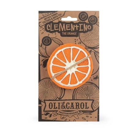Oli&Carol Gryzak Zabawka Pomarańcza Clementino Orange