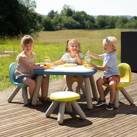 SMOBY Stolik Dla Dzieci Ogrodowy Niebieski