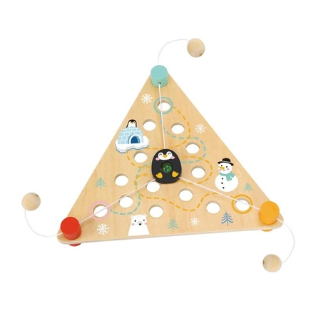 TOOKY TOY Drewniana Gra Zręcznościowa Dla Dzieci Pingwinek