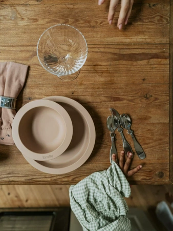 Elodie Details - Zestaw obiadowy dla dzieci - Blushing Pink