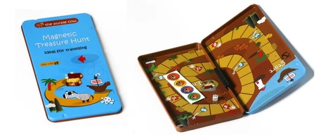 Gra magnetyczna The Purple Cow - Wyspa Skarbów