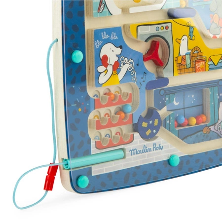 Magnetyczny drewniany labirynt PUCE&PILOU 684084