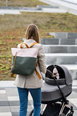 Done by Deer Plecak z Przewijakiem Blue Mix