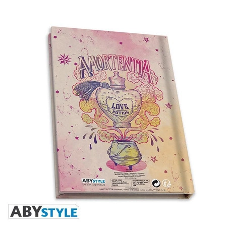 Zestaw prezentowy Harry Potter: kubek (250 ml), brelok, notatnik "Hogwarts" - ABS