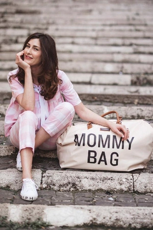 Mommy Bag Childhome Torba Kremowa