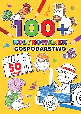 Gospodarstwo. 100+ kolorowanek