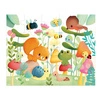 Puzzle w walizce Przyjaciele z ogródka 20 elementów 2+ Made in France, Janod