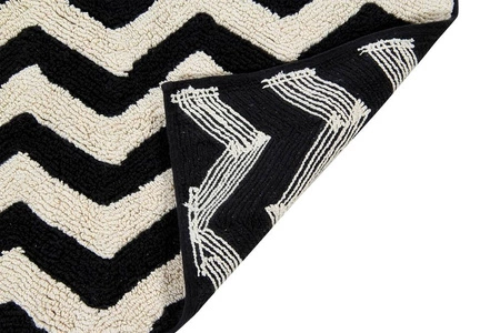 Lorena Canals Dywan bawełniany Zig-Zag 80 x 230 cm
