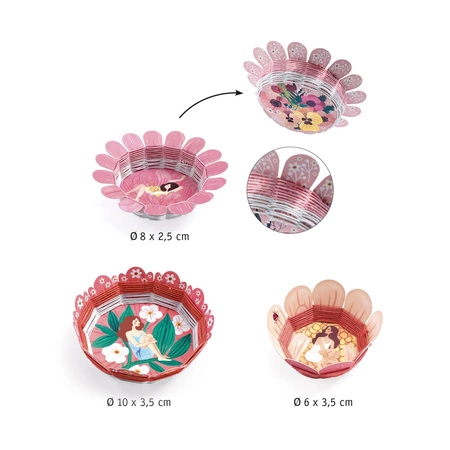 Zrób to sam - koszyczki KWIATY DJ07952