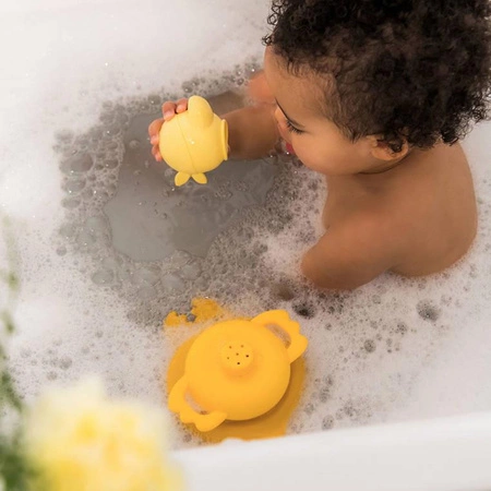 LILLIPUTIENS Silikonowa piramida do kąpieli Kaczorek Gaspard 12 m+