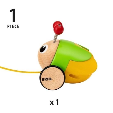 BRIO Zabawka do Ciągnięcia Świetlik