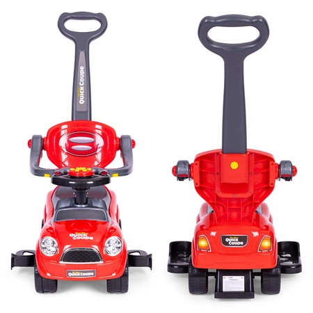 Jeździk chodzik pchacz Czerwony