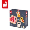 Puzzle progresywne drewniane Zwierzęta domowe 4 układanki – 2, 3, 4 i 5 elementów 18 m+, Janod