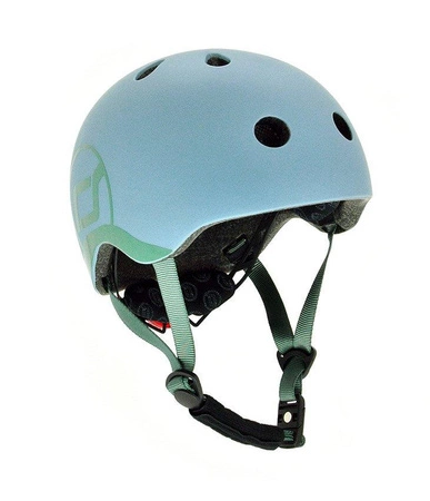 SCOOTANDRIDE Kask XXS-S dla dzieci 1-5 lat Steel