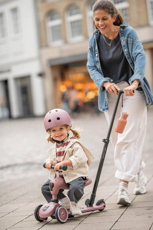 SCOOTANDRIDE Highwaykick 1 Push and Go 2w1 Jeździk i hulajnoga z rączką do prowadzenia 1-5 lat Wildberry