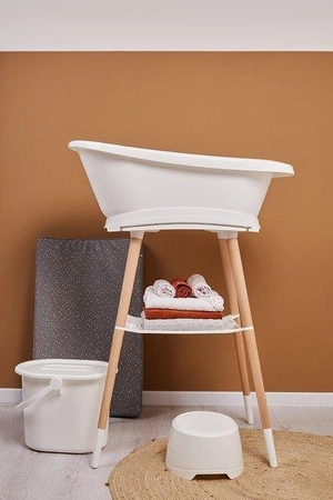 bébé-jou Wanienka Sense Edition z czujnikami temperatury Biała 420201