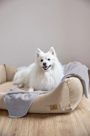 PALOPA Legowisko dla psa bawełniane Fred humus L