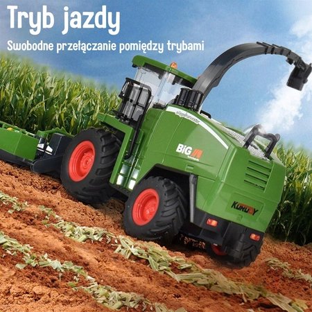 WOOPIE Kombajn z Napędem Inercyjnym Zestaw Zielony