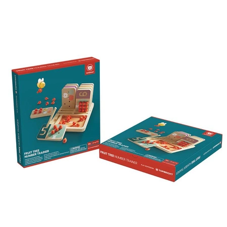 Liczę owoce Zabawka edukacyjna do nauki liczenia 36 mies.+ TOPBRIGHT