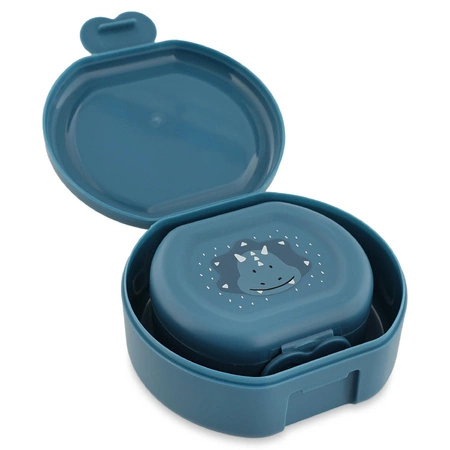 Zestaw pojemników na przekązki z klipsem 2 szt. - Triceratops Trixie Baby