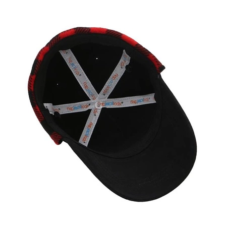 FlapJack Czapka Dziecięca z Daszkiem i Nausznikami 3D Miś M