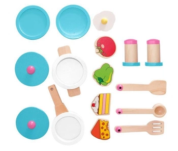 Kuchnia drewniana z jednorożcem