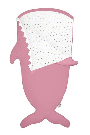 Baby Bites Śpiworek Shark (2-6 l) Flies Pink