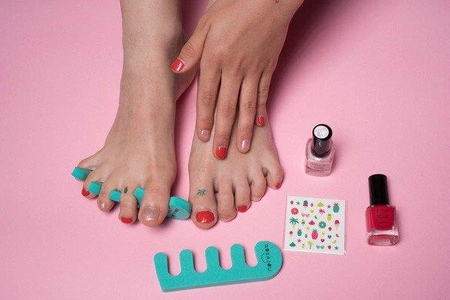 Lakier do paznokci dla dzieci, kolor Flamingo | Rosajou®
