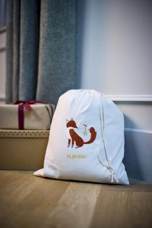 Filibabba Torba na prezenty - Wonderful Winter Fox