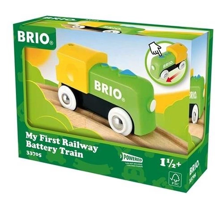 BRIO Moja Pierwsza Lokomotywa Na Baterię