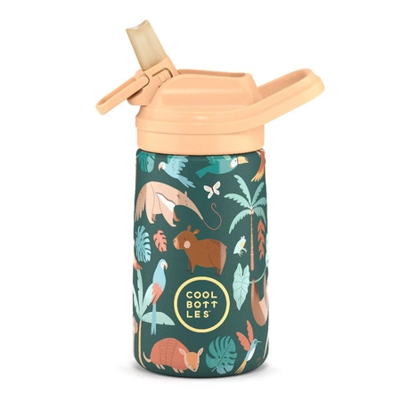Cool Bottles Butelka termiczna Kiddie 350 ml Rainforest Refuge