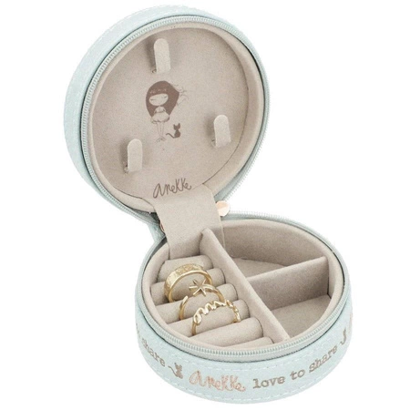 Pudełko na biżuterię niebieskie | Anekke®