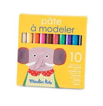 Modelina - zestaw 10 kolorów LES POPIPOP 661377