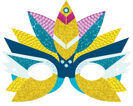 Auzou Zestaw do zdobienia "Cekinowe maski" 506182