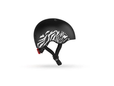 SCOOTANDRIDE Kask XXS-S dla dzieci 1-5 lat Zebra