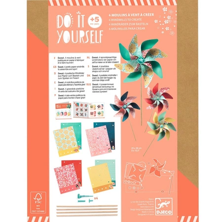 Zrób to sam - wiatraki SWEET DJ07920