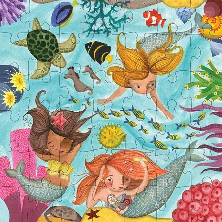 Mudpuppy Puzzle Syreny 42 elementy 3+