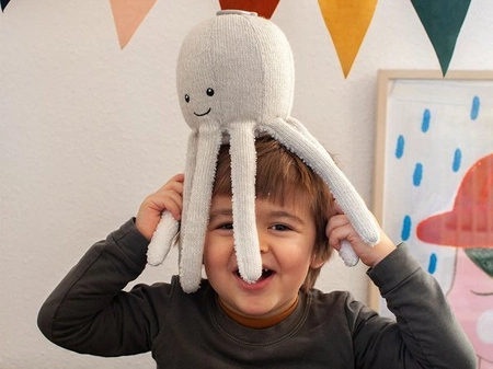 Ośmiornica Olly z lampką i głośnikiem 0m+ FLOW AMSTERDAM