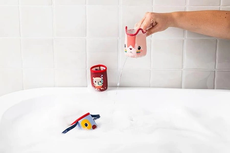 Lilliputiens 3 kubeczki do kąpieli Piesek Jules 6 m+