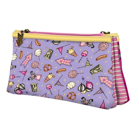 Podwójny Piórnik, Kosmetyczka, Saszetka - Gorjuss - Fairground - First Prize